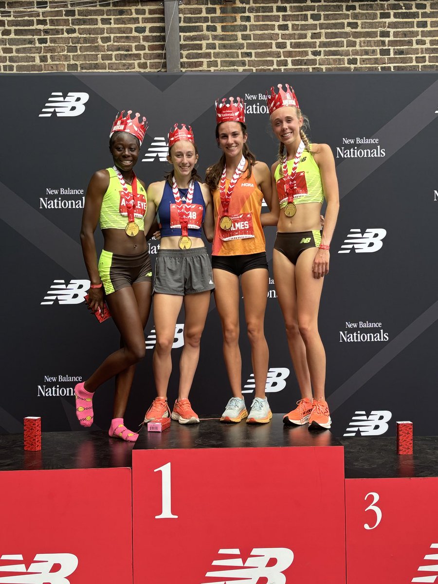 BHBLFH's tweet photo. Allie O'Rourke gets 2x All-American Status at New Balance Nationals coming 2nd in the SMR with Sam Torres Addy Wood and Cassidy Robleno 3:56.73 and 2nd in the 800m 2:04.98 .06 seconds away from a national title‼️ https://t.co/0Si8T8EtAo