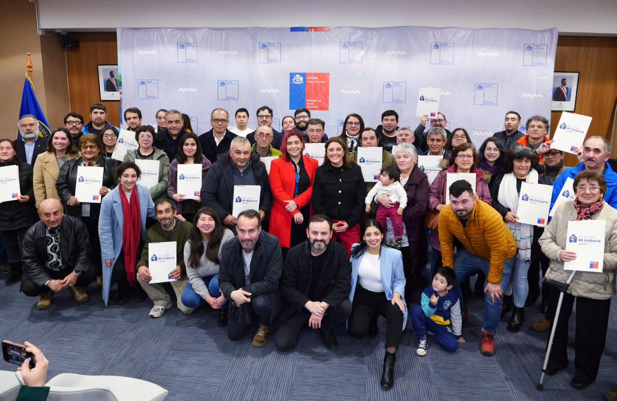 Nuestro ministerio da pasos firmes: reconocimos la propiedad de 200 familias de Las Cascadas con la entrega de actas de radicación, entregamos títulos de dominio a 150 familias en Los Lagos y una concesión de inmueble fiscal para acceso universal del <a href="/RegCivil_Chile/">Registro Civil e Identificación - Chile</a>. ¡Avanzamos!