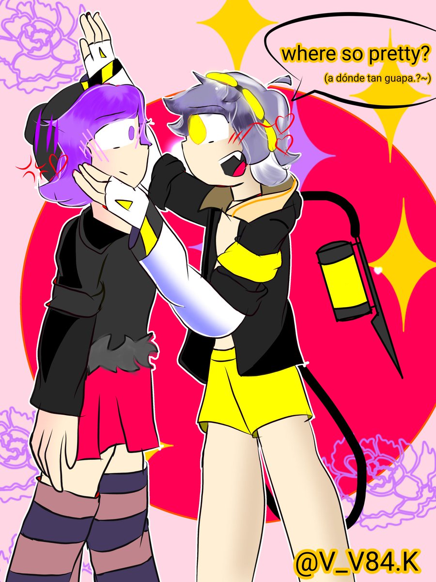 SD_A445's tweet photo. 🫶J flirts with Uzi🌹
El cabello las ropa fue lo que se me complicó 🥲 Pero aún así ya lo termine ahora toca Aserlos en sus formas MD y WD >:3
#Juzi #JxUzi #Murderdrones #Juzimurderdrones #Uzidoorman #Jman #DesignationserialJ #JxUzimurderdrones #Art https://t.co/FHM1IpV2Dg