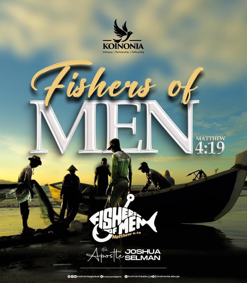 koinoniaeni's tweet image. Dear Beloved, kindly click on the link below to download the audio message of “FISHERS OF MEN“ WITH APOSTLE JOSHUA SELMAN.

drive.google.com/file/d/1vyWNe2…

#ApostleJoshuaSelman
#FishersOfMen
#JesusRevealedJesusGlorified
#ThisIsKoinonia
#KoinoniaAbuja
#KoinoniaGlobal