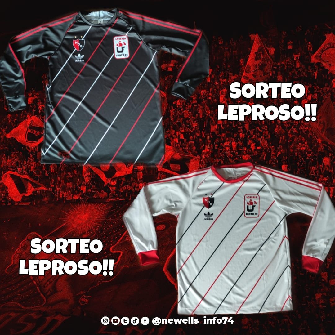❤️‍🔥SORTEO LEPROSOO

SORTEAMOS 2 CAMISETAS MANGAS LARGAS (Modelo y talle a elección de los/as ganadores)

‼️ SÓLO TENÉS QUE:
✅SEGUIRNOS
✅RT
✅COMENTAR ETIQUETANDO 2 AMIG@S

⚠️Los/as ganadores serán anunciados el Domingo 23/06 por la noche en un tuit