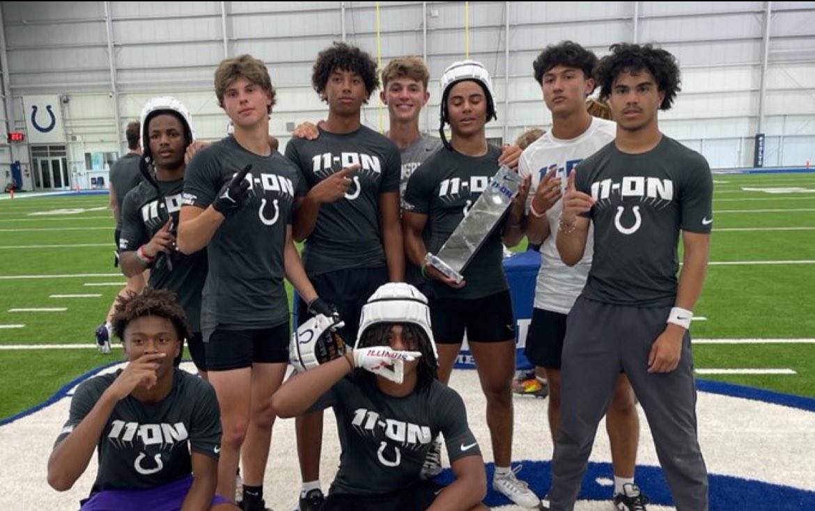 Shoutout to the <a href="/Colts/">Indianapolis Colts</a> &amp; <a href="/coltscommunity/">Colts Community</a> for hosting the 11-ON tournament yesterday! Blessed to win a championship with the dogs on the new turf! <a href="/BHSdogsfootball/">BHS Football</a> <a href="/xfactorQB/">Anthony Morelli: X-Factor QB Academy</a>