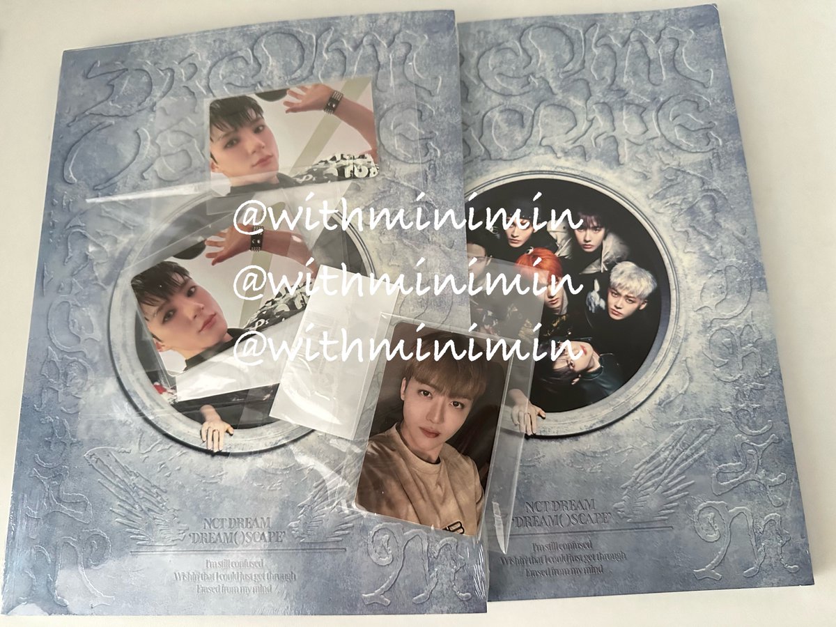 withminimin's tweet photo. 🦋 พร้อมส่ง บั้มไซน์ NCT DREAM - DREAM( )SCAPE รอบ Shopee 
💚 บั้มไม่แกะ 160 รวมส่ง
💚 การ์ดเบเน แจมิน, เจโน่
💚 สนใจ DM ได้เลยนะคะ🙇‍♀️
#ตลาดนัดnct #ตลาดนัดnctdream https://t.co/hYUArXXsRU