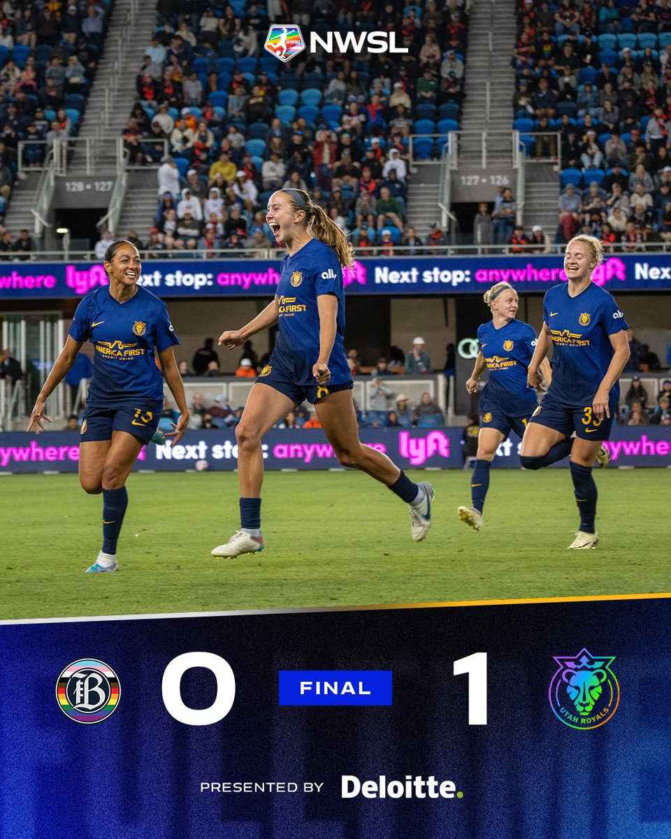 .<a href="/UtahRoyalsFC/">Utah Royals FC</a> wins the Expansion Derby 🫡