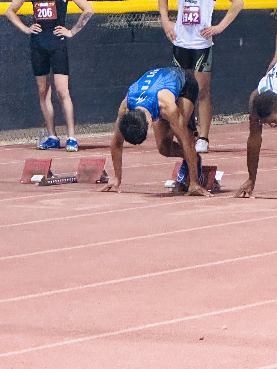PR for me in the 100 m dash this weekend, dropped to 11.80. Hard work is paying off.