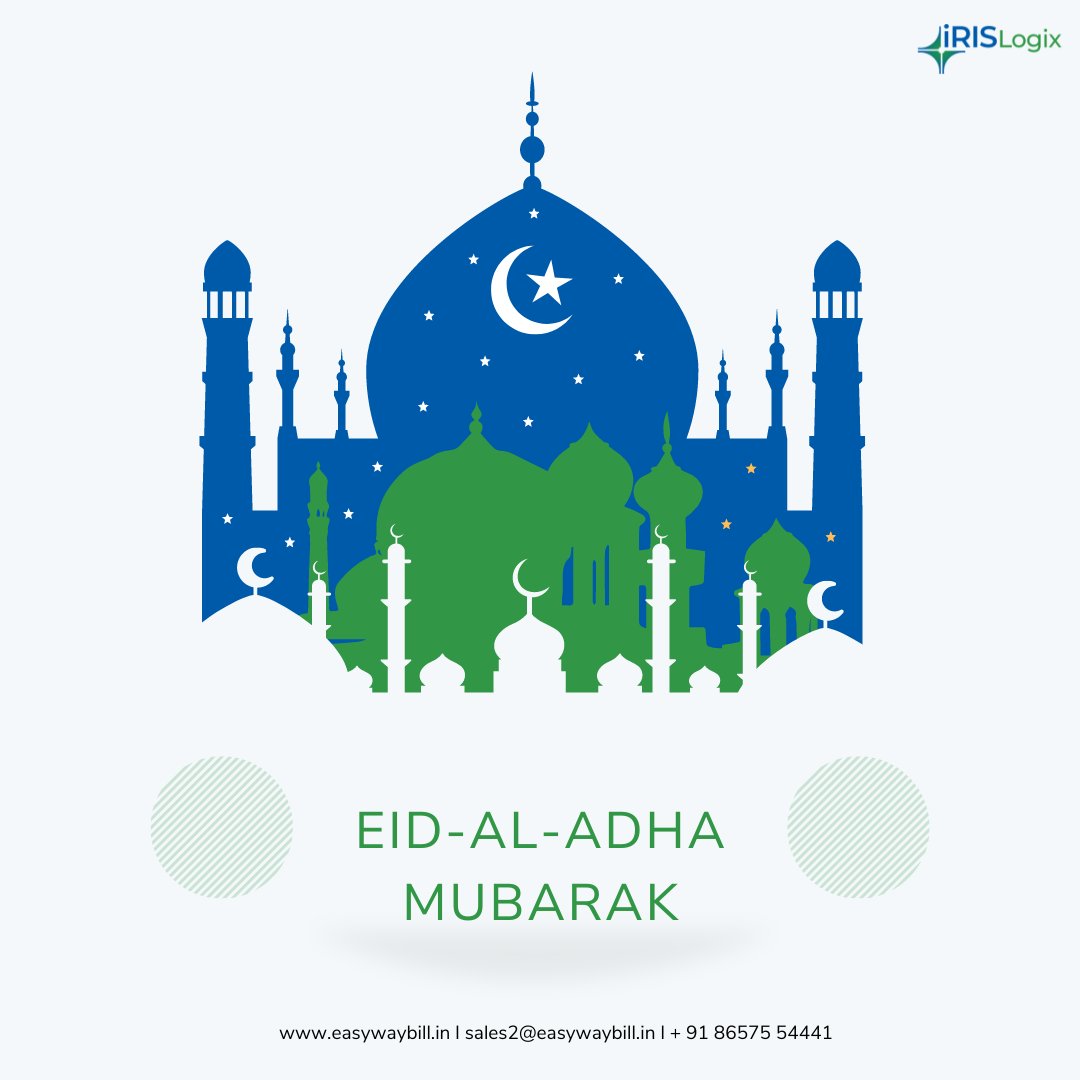 May the spirit of Eid bring you closer to your loved ones and fill your heart with gratitude. 🌙💖
 
#EidAlAdha #EidMubarak #GST #GSTIndia #Transportation #Transporters #Logistics