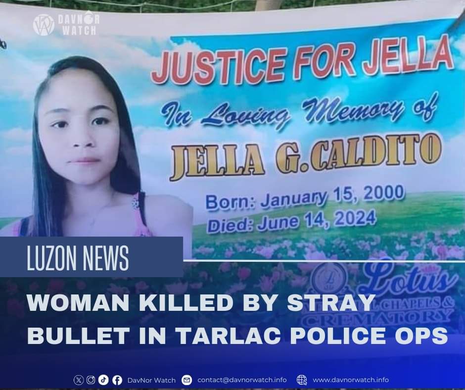 davnorwatch's tweet image. 𝐍𝐄𝐖𝐒 | 𝐖𝐎𝐌𝐀𝐍 𝐊𝐈𝐋𝐋𝐄𝐃 𝐁𝐘 𝐒𝐓𝐑𝐀𝐘 𝐁𝐔𝐋𝐋𝐄𝐓 𝐈𝐍 𝐓𝐀𝐑𝐋𝐀𝐂 𝐏𝐎𝐋𝐈𝐂𝐄 𝐎𝐏𝐒

#GeronaTragedy 
#PoliceOperations 
#StrayBulletIncident 
#JusticeforJella
#DavNorWatch