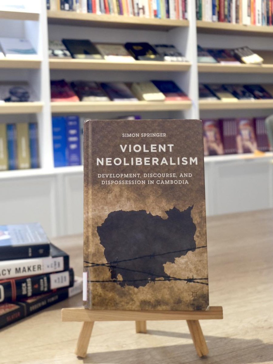 📷 Available at Future Forum library!!

Title: Violent Neoliberalism: Development, Discourse, and Dispossession in Cambodia
Author: S. Springer

Location: Legacy Building, 9th floor, Future Forum Office, goo.gl/maps/3BvoweFaP…