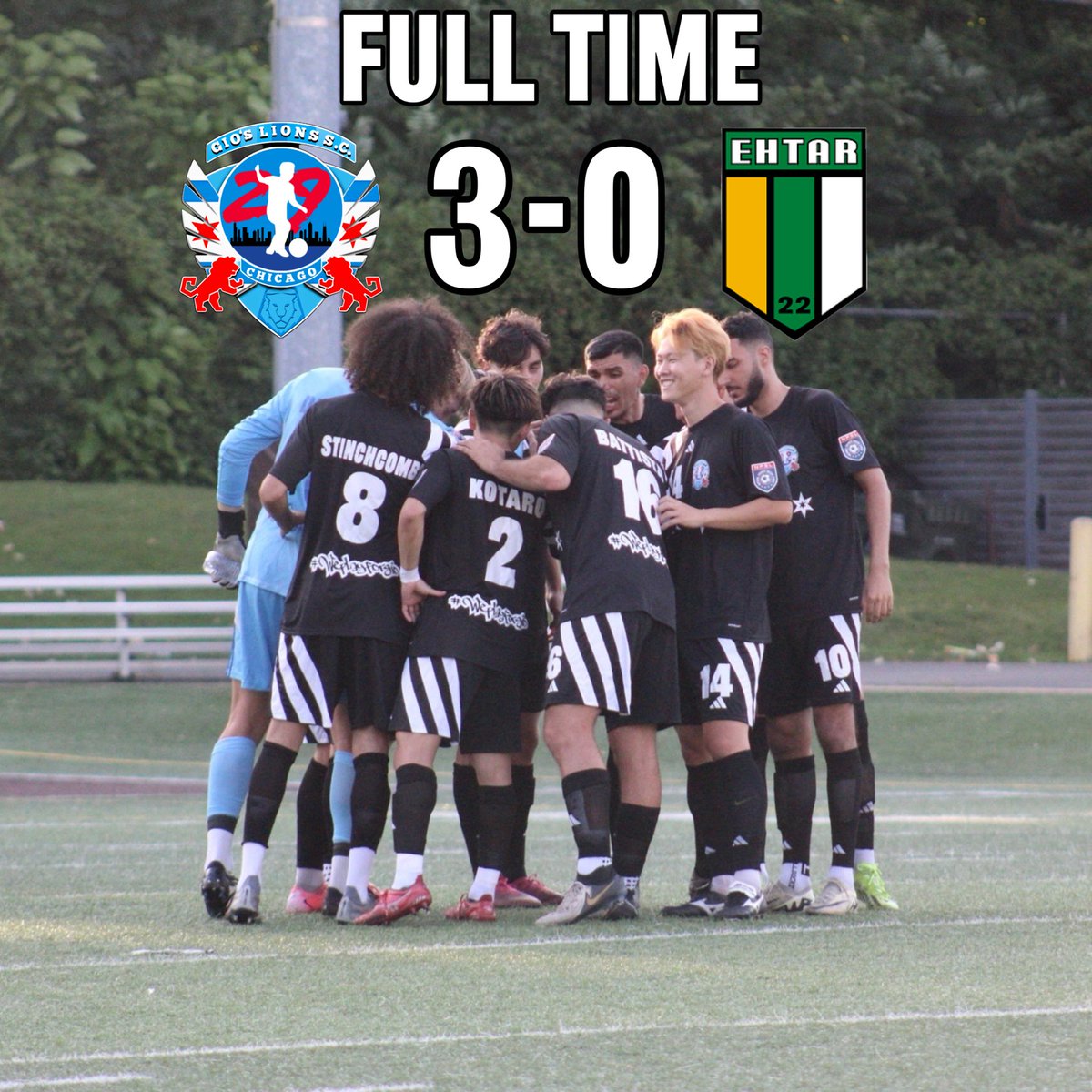 The Gios Lions SC secured another impressive victory as they remain undefeated in their home matches.

#weplayforgio29 #NPSL #communitygrowth #Eastside #npslsoccer #soccer #chicago