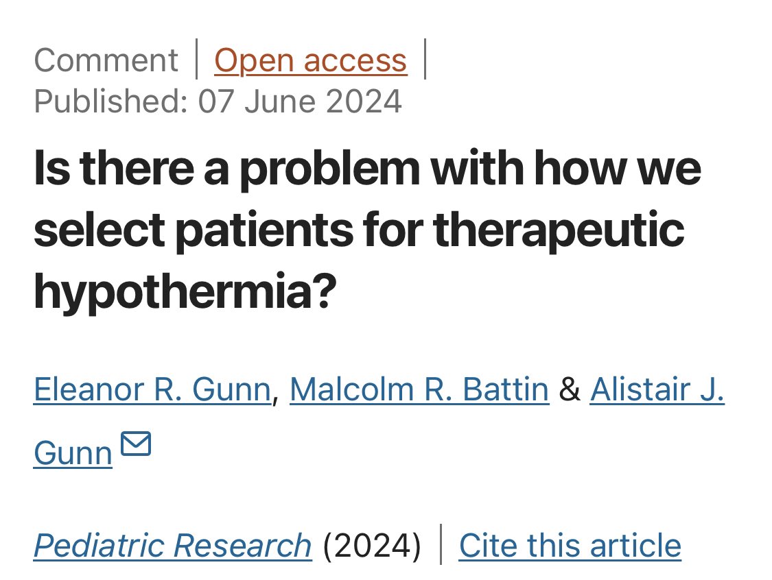 Luca Bedetti 🇮🇹 (@luca35423889) on Twitter photo #Therapeutic #Hypothermia eligibility & neonatal #HIE: what a complex issue! 
So well explained in nature.com/articles/s4139… and nature.com/articles/s4139… 🙏🙏🙏
<a href="/Ped_Research/">Pediatric Research</a> <a href="/HopeforHIE/">Hope for HIE ☀️</a> <a href="/neo_papers/">🤖neopapers</a> #Therapeutic #Hypothermia eligibility & neonatal #HIE: what a complex issue! 
So well explained in nature.com/articles/s4139… and nature.com/articles/s4139… 🙏🙏🙏
<a href="/Ped_Research/">Pediatric Research</a> <a href="/HopeforHIE/">Hope for HIE ☀️</a> <a href="/neo_papers/">🤖neopapers</a>