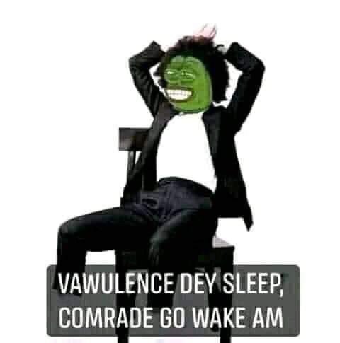 KobbyResler1's tweet photo. @fellamakafui_ @1BongoIdeas @1BongoIdeas  why ?? Werey Dey sleep u go wake am up. No gree for anyone this year 🤣🤣🤣 https://t.co/tJlabhyL5K