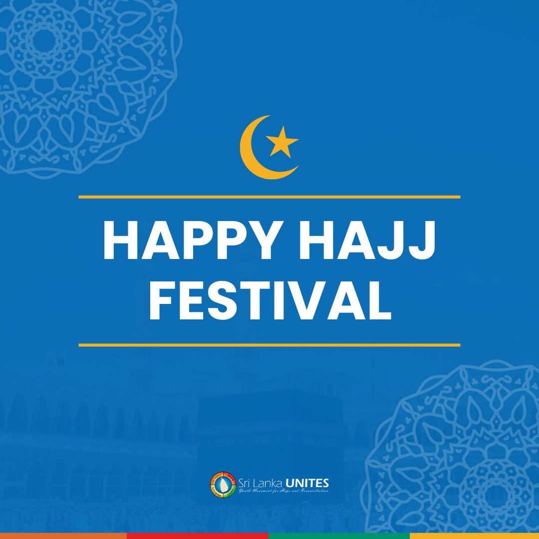SriLankaUnites's tweet image. Celebrating Hajj, a journey of faith and unity. Reflecting on compassion, humility, and togetherness, promoting peace among all communities. Hajj Mubarak to all! #SriLankaUnites #Hajj2024 #UnityAndPeace