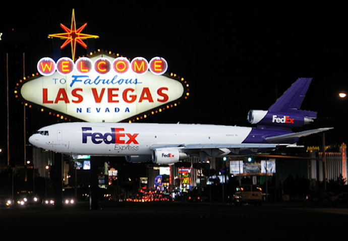 Fred Smith is the founder of FedEx. In the first 26 months of business, FedEx lost $29M.  

Smith was down to his last $5,000 but owed $24k for fuel.  

He flew out to Vegas and gambled his last $5k on blackjack.  

Smith won $27,000 and the rest is history.  

FedEx is now worth