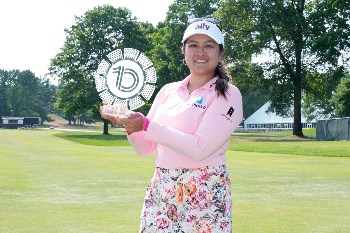 In her first LPGA event since March, Lilia Vu wins the <a href="/MeijerLPGA/">Meijer LPGA Classic</a>! 🏆