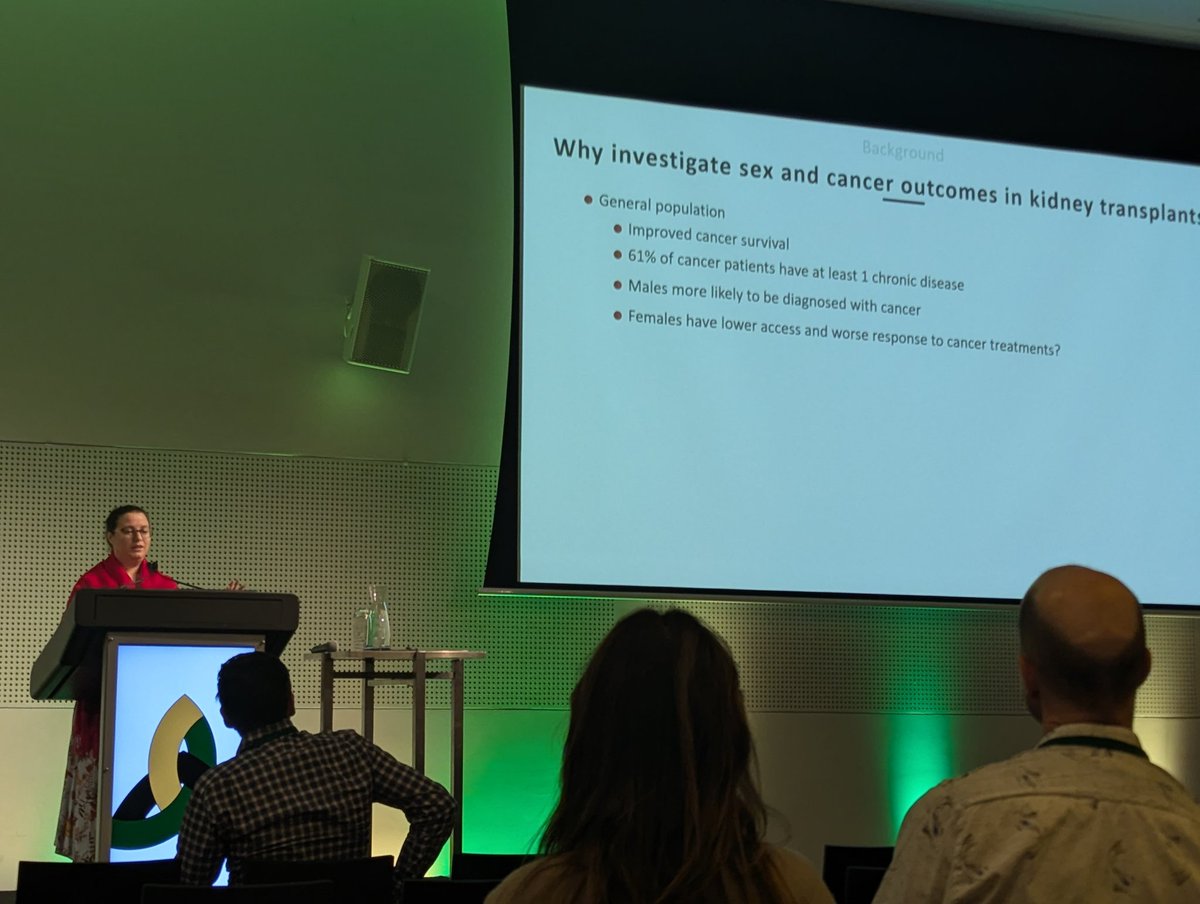 Karen Dwyer (@karendwyer12) on Twitter photo <a href="/WIT_TTS/">Women in Transplantation</a> fellowship winner <a href="/BrendaMRosales/">Dr Brenda Maria Rosales (she/her)</a> presenting work at #TSANZ2024 on cancer survival in #transplant recipients. <a href="/WIT_TTS/">Women in Transplantation</a> fellowship winner <a href="/BrendaMRosales/">Dr Brenda Maria Rosales (she/her)</a> presenting work at #TSANZ2024 on cancer survival in #transplant recipients.