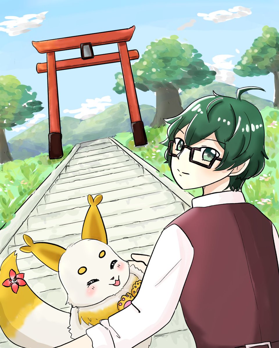 #見た人もなにか無言で2人組をあげる 