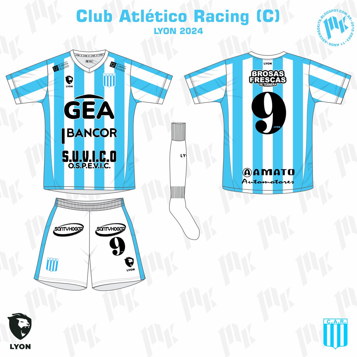 Club Atlético Racing (C) Lyon 2024 #ascenso #racingdecordoba #PrimeraNacional <a href="/ClubARacing/">Club Atlético Racing</a>   las demás camisetas como siempre en: ascensokits.blogspot.com