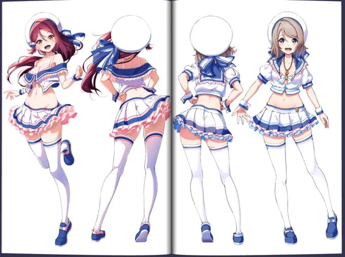 ふりふりようりこちゃん曜ちゃんが2倍拡大なので印刷ちょっと心配 