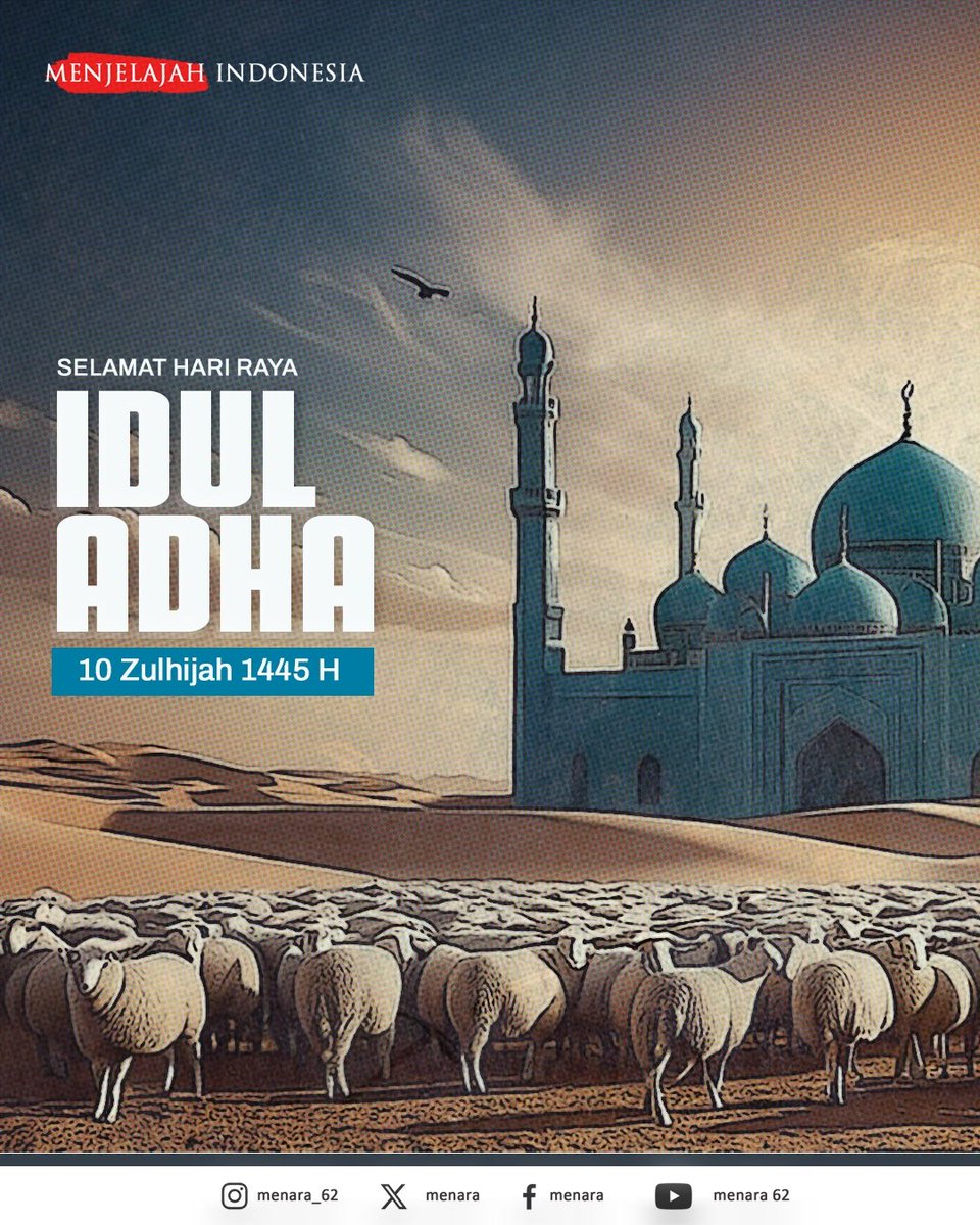 Keluarga Besar Menara62 mengucapkam Selamat Idul Adha 1445 H

#menara62  #iduladha #idulqurban