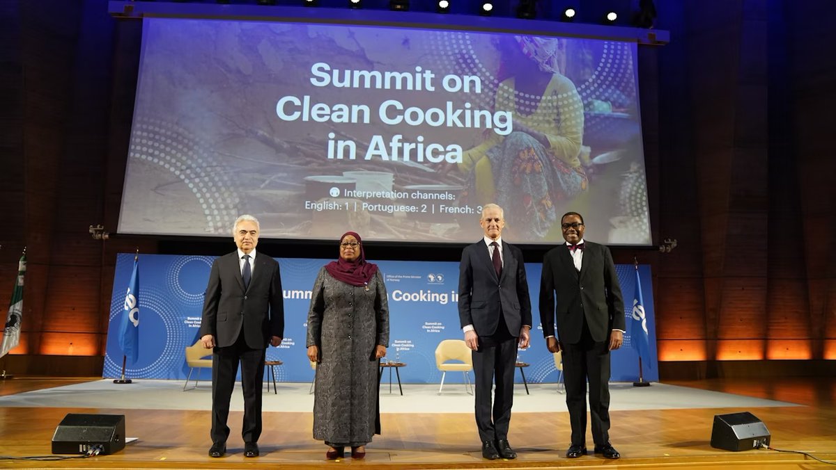 [해외LPG뉴스] 국제에너지기구는 5월 14일 파리에서 열린 아프리카 청정 요리 써밋(Summit on Clean Cooking in Africa)에서 아프리카 지역 취사용 LPG 보급을 위해 2030년까지 22억달러(한화 3조 529억원)를 지원한다고 발표했습니다.
bit.ly/3VHDWgL