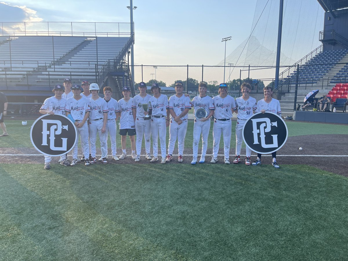 USAStadium's tweet photo. 2024 15U WWBA MidSouth Championship

🏆 Champion: PYT
🥈 Finalist: Indiana Mustangs National 15U
🏅MVP: Easton Peeler
🏅MVPitcher: Elijah Hall https://t.co/SuXPAPGTod