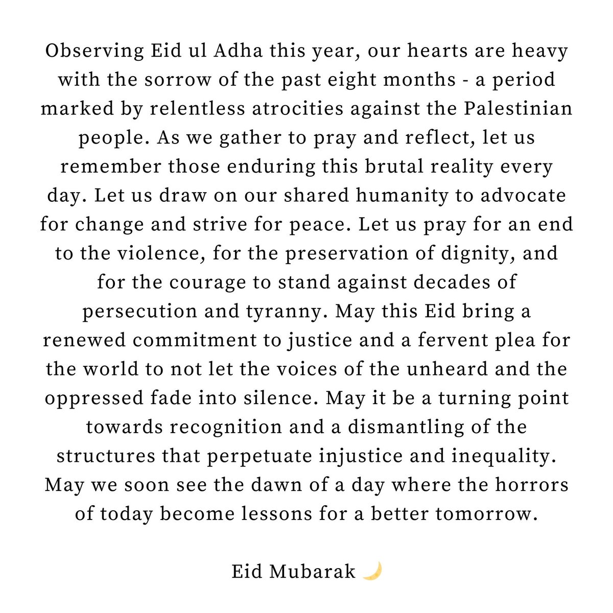 Eid Mubarak 🌙