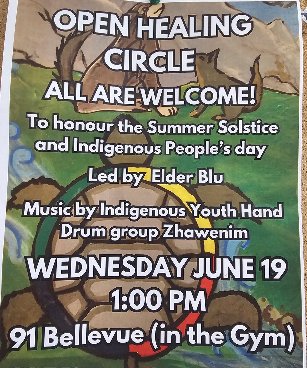 ALLACCESSNOWTO's tweet image. A open healing circle to honour the Summer Solstice and Indigenous People&apos;s day.