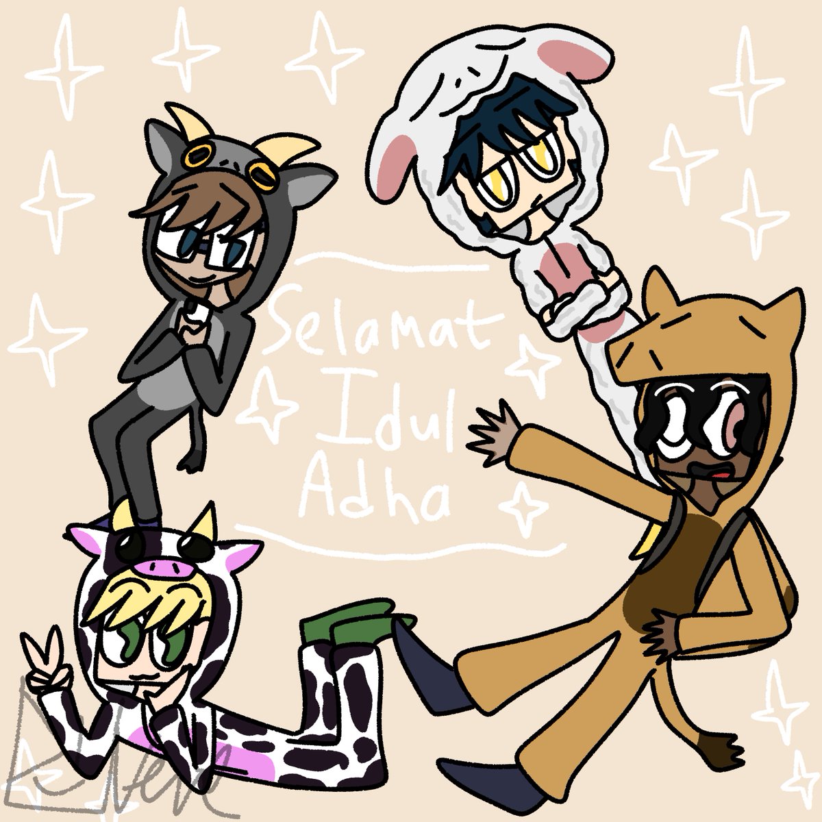 🐪🐏🐐🐄Selamat Idul Adha🐄🐐🐏🐪

#newts_oc #oc #ocsbase #artidn
