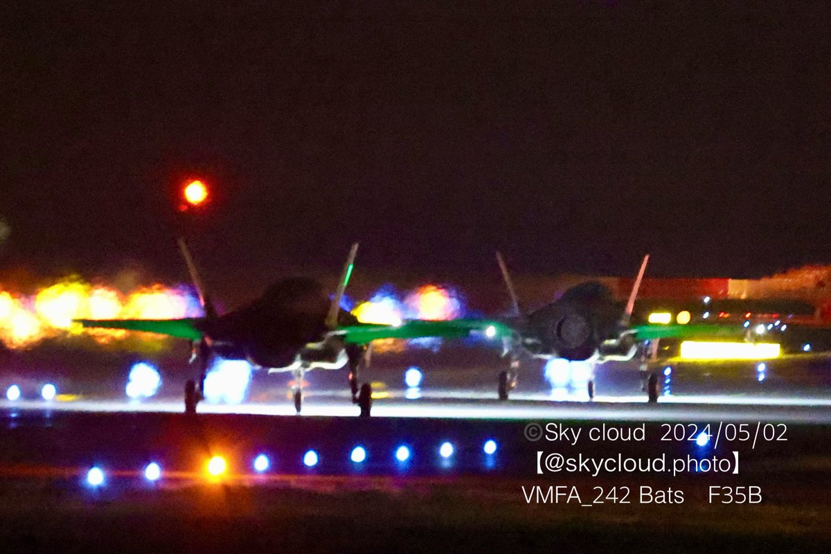 blue2impulse3's tweet image. Sky cloud-2024 post.No.168
#VMFA_242  #Bats　
#F35B　#LightningⅡ
✈︎✈︎✈︎✈︎
#岩国基地フレンドシップデー
#iwakunifriendshipday2024 
#iwakunifriendshipday 
#岩国基地  
#岩国空港 #IWK #岩国錦帯橋空港
#FD24 #岩国基地フレンドシップデー2024
✈︎✈︎✈︎…