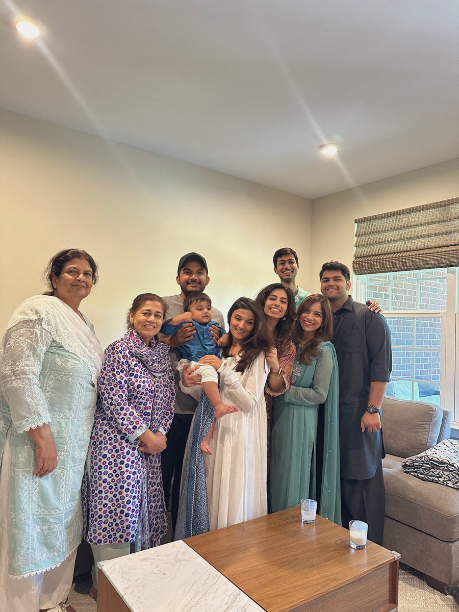 Eid Mubarak to all those celebrating! 🌙✨

After spending both Eids in intern year in the hospital, so happy and grateful to have been able to spend today with my loved ones. 🥰💕

#EID2025 #eidmubarak