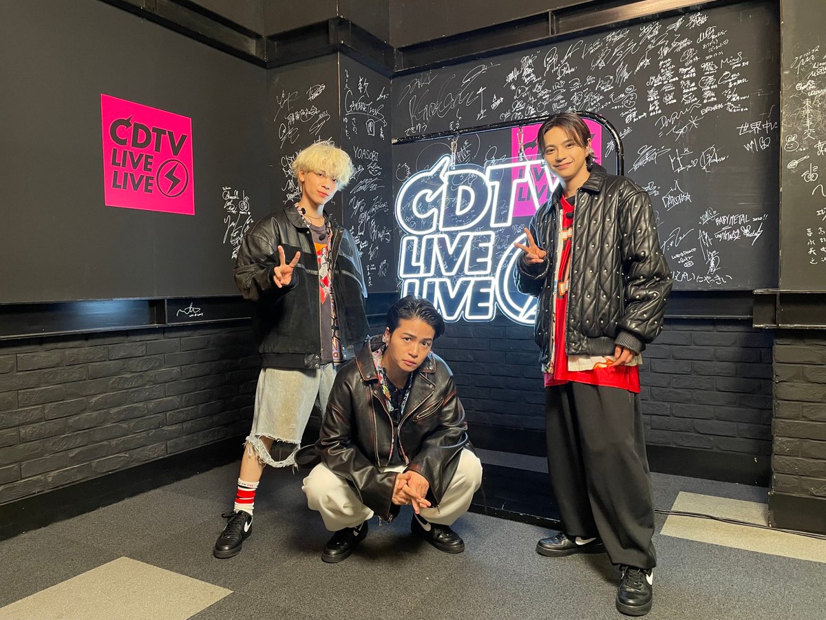 CDTVライブライブ 今夜も激アツLIVEをお届け❤️‍🔥⚡️ 本番直前