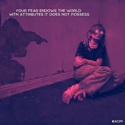 Fear is native to illusions as they have no cause. This is your fear, when you identify with ego.

Fear forces meaning onto all you see - if you let ego’s babbling drown out the truth of the real world. 

You have cause, so relax - and you are not in competition with God.
#ACIM