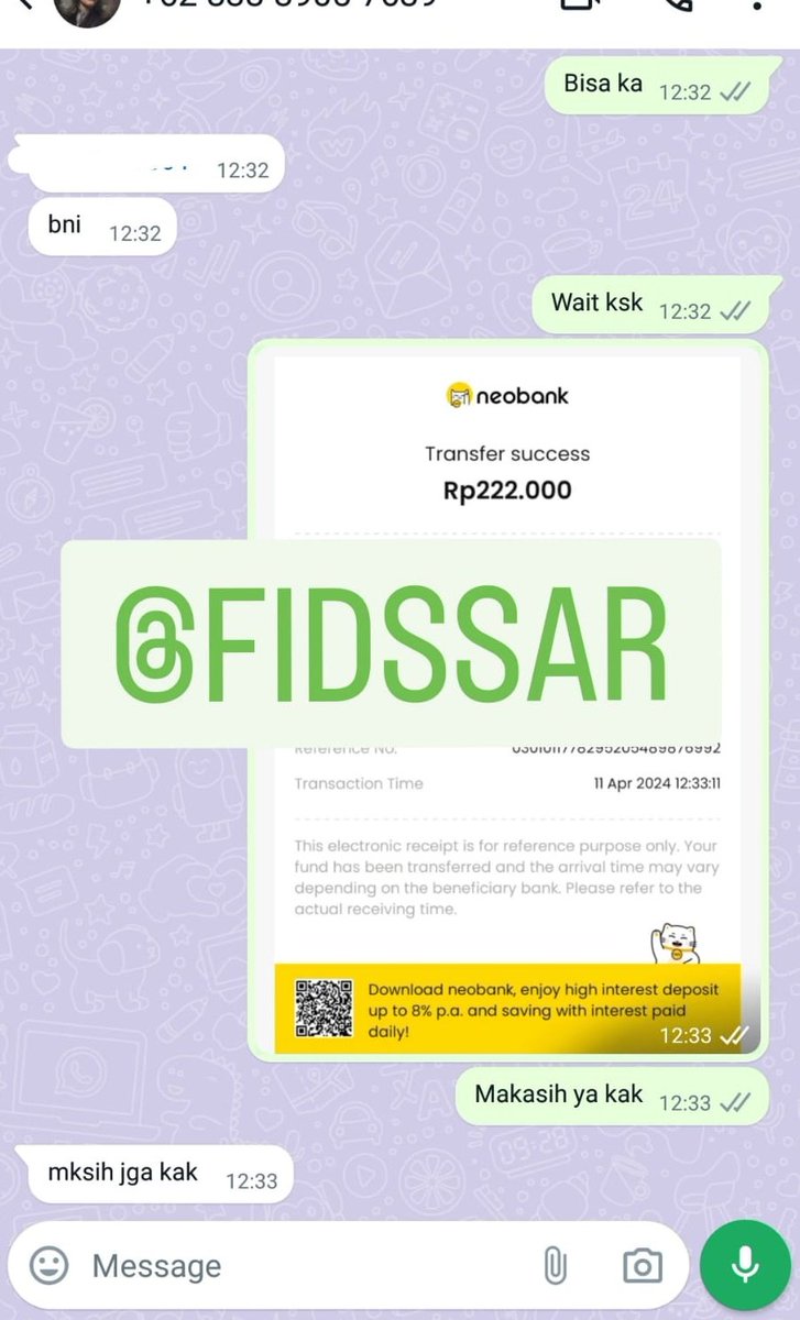 FAST KE WA ▪ JASA CV CONVERT SALDO EWALLET & BANK tweet media