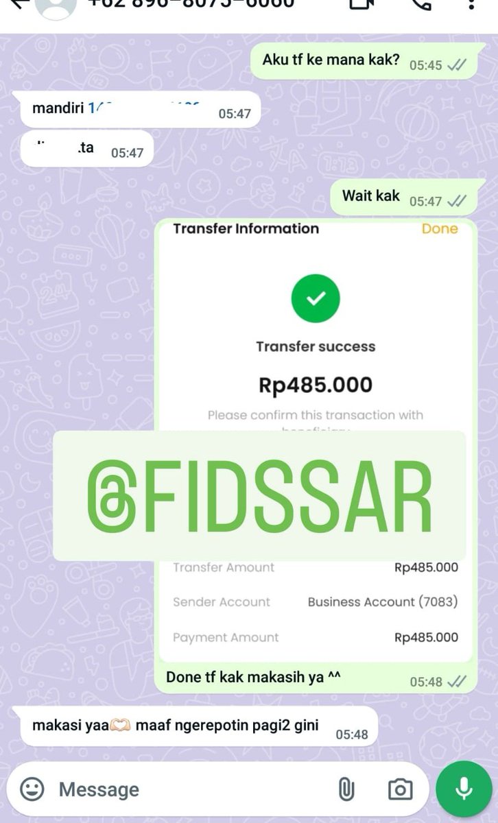 FAST KE WA ▪ JASA CV CONVERT SALDO EWALLET & BANK tweet media