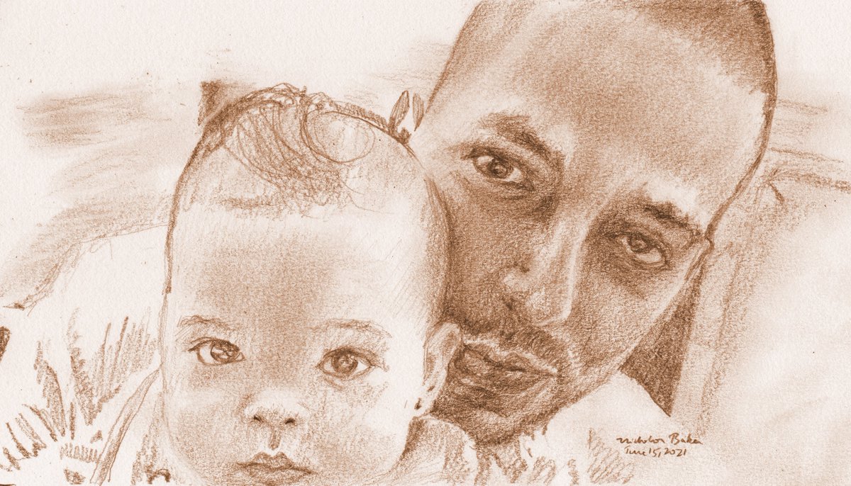 Happy Father's Day everybody!  I'm celebrating with my beloved wife and grown children and their dear partners and our soulful dog and I'm feeling like the luckiest person in the world.  Here are some fathers and children I drew for Reddit Gets Drawn.