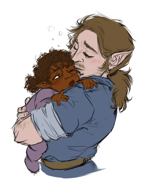 pastamold's tweet photo. Happy Father's Day to Zanner Toobin :') #BaldursGate3 #BG3 #ZannerToobin #ObeliaToobin https://t.co/xZyf7OeayM