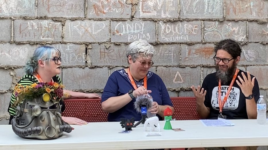 MainCorpsePod's tweet image. Our crew of Creeps had so much fun this weekend as guests at the first ever Grafton Monster Festival. We had the privilege of interviewing Kathleen Cockrell Arbuthnot and the live recording will go up in July!
