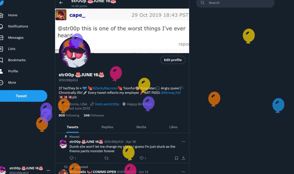 Str00pKid's tweet photo. The balloon thing is broken on mobile :( thanks a lot Everything App https://t.co/NNKOWS7uet