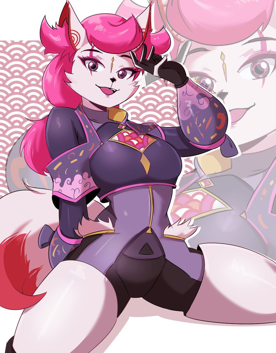 Kimiko smiles at you. ✨🦊

#Fortnite #FortniteWrecked #FortniteArt #FortniteFanArt