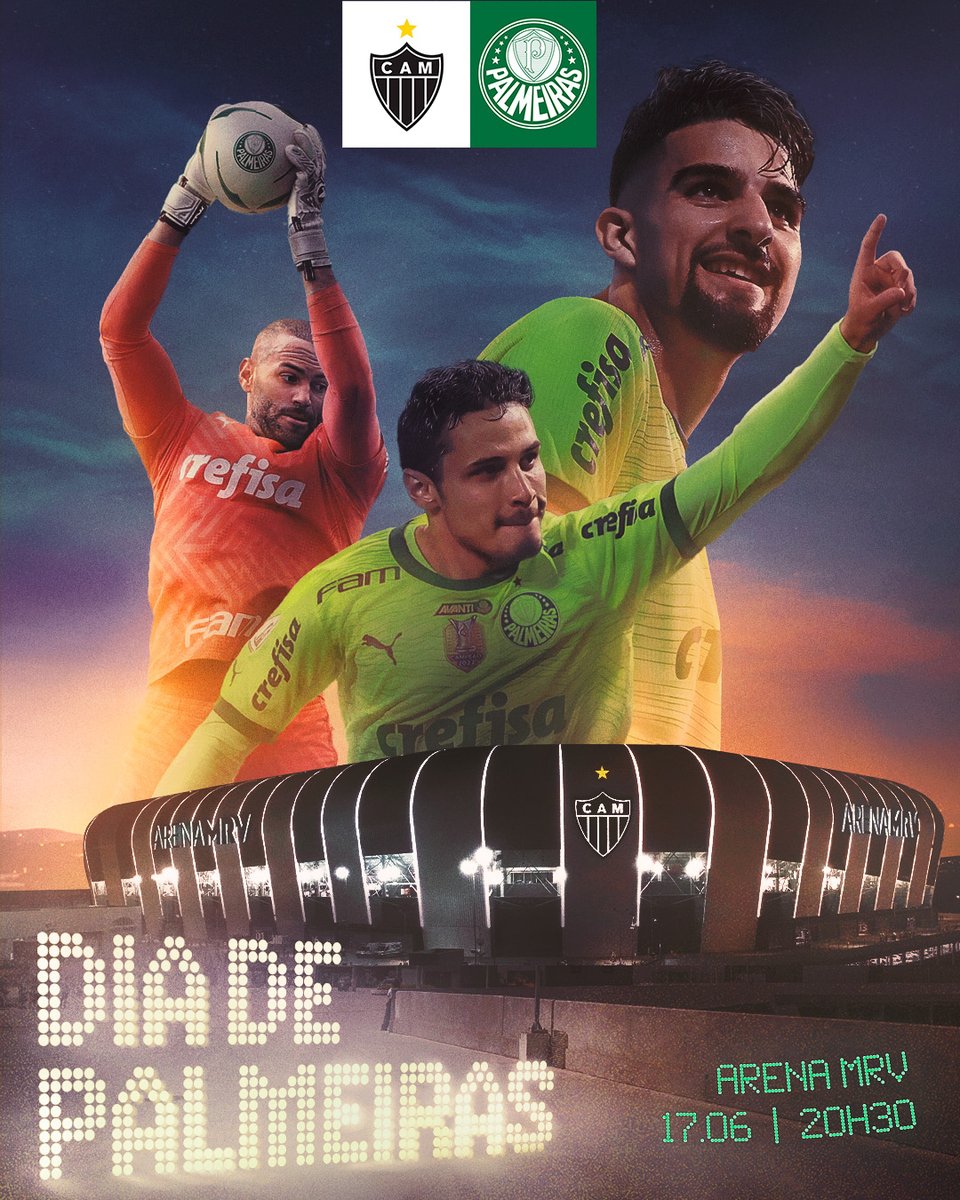 Palmeiras's tweet photo. ALÔ, BH, O #MAIORCAMPEÃODOBRASIL TÁ POR CÁ! HOJE É DIA DE ESTARMOS #JUNTOSNOBRASILEIRÃO COM A FAMÍLIA MINEIRA! PRA SEMANA COMEÇAR DO JEITO QUE EU QUERIA, HOJE É 𝐃𝐈𝐀 𝐃𝐄 𝐏𝐀𝐋𝐌𝐄𝐈𝐑𝐀𝐒! 💚

#AvantiPalestra #CAMxPAL
#JuntosNoBrasileirão https://t.co/g5aojSDuTt