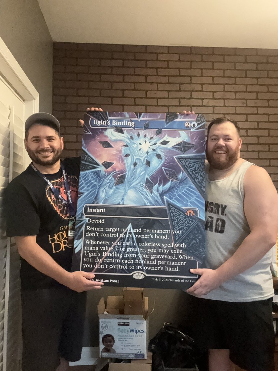 DanielSorcery's tweet photo. Wow!! What can I saw other than THANK YOU!! This weekend was everything. Huge shout outs to @MTGNerdGirl @CoolStuffInc and ask the staff, judges, other creators and players for making it amazing! π»To making new friends and hanging out with some real ones! #commandfestatlanta https://t.co/sjeyF4xRih