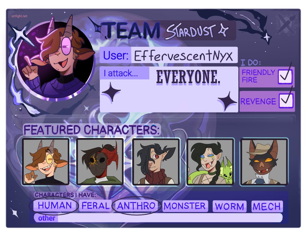 Time for artfight yet again folks! #artfight