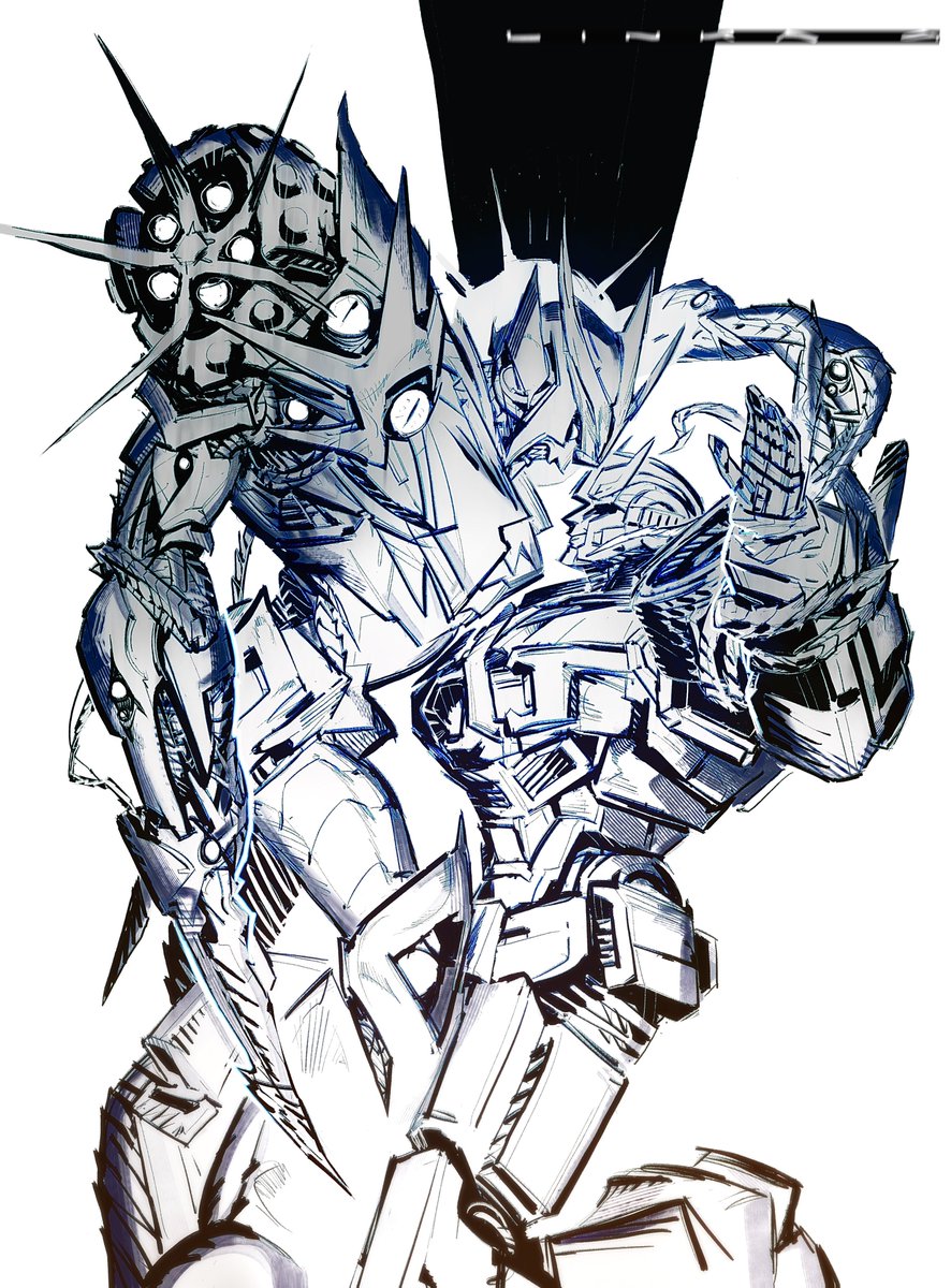 linkaguo_art's tweet photo. #Transformers 两百岁小女孩和几百万岁的黑工头老妖婆啊（ https://t.co/VGvbvUfnRT