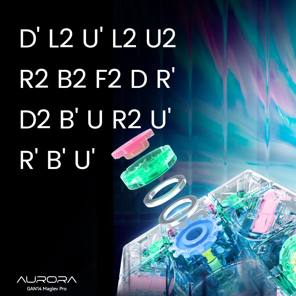 gancube's tweet photo. Race with time and solve the cube. 

Boost your spirit for the week! 

#GANCUBE #GANCUBESHOP #GANSpeedcube #GAN14MaglevPro #CubingNewAge #CubingTime #CubingFun #cubingcommunity #cubecollection #speedcube #limitededition #limitedcollection #aurora #GANexercise #training #practice https://t.co/oKBFbZ6VUu