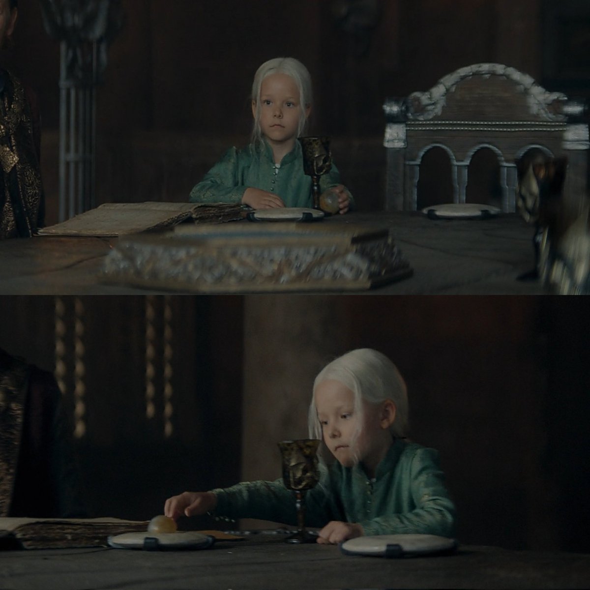 housethedragons's tweet photo. O Jaehaerys era muito fofinho.🥲💔

#HouseoftheDragon https://t.co/X8GKkhklEx