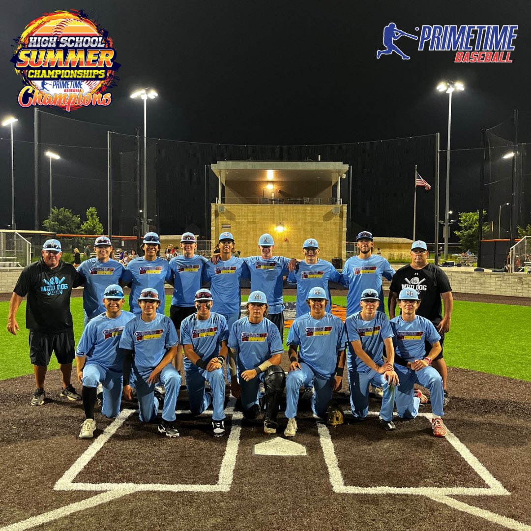 PrimetimeIL's tweet photo. 𝐏𝐫𝐢𝐦𝐞𝐭𝐢𝐦𝐞 𝐇𝐢𝐠𝐡 𝐒𝐜𝐡𝐨𝐨𝐥 𝐒𝐮𝐦𝐦𝐞𝐫 𝐂𝐡𝐚𝐦𝐩𝐢𝐨𝐧𝐬𝐡𝐢𝐩𝐬
18u Champions - Mud Dog Select Baseball https://t.co/lNe80FsVjx