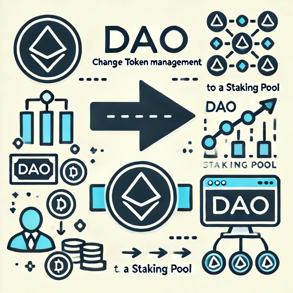 The originally planned annually minted tokens will be supervised and used by the DAO organization. To better manage and constrain these tokens, it has been decided to incorporate them into a staking pool, allowing staking contributors to continuously receive rewards.