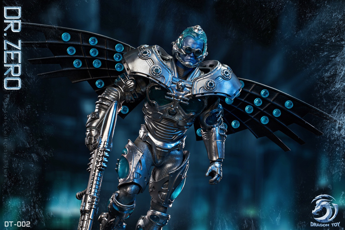 Product Photos of the Dragon Toys Dr. Zero 1/6 Scale figure, an