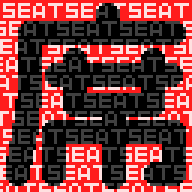 Kanji_Pixel_Art's tweet photo. 「席」= SEAT 【N3】
音(on): せき(seki)
訓(kun): ー
#Kanji #Japanese #seat #position #palce #bench #席 #absent #attendance #attend #present #にほんご #日本語 #jlpt #n3 #pixel #English #Art #kanjipixelart #漢字アート #漢字 #漢字勉強 #漢字練習
https://t.co/niFCJwiiGl https://t.co/WdqGSvAXJO