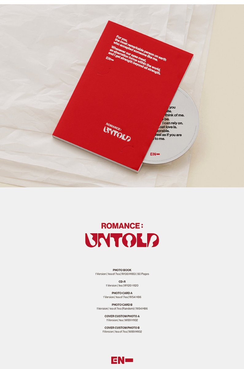 uribyeolph's tweet photo. WTS LFB PH GO #ubsphGo
✨ ENHYPEN’s 2nd Studio Album ROMANCE:UNTOLD’
Standard
₱1080 - ea
₱3100 - Set
Engene
₱780 - ea
₱5100 -Set
₱2180 - Vinyl
✅with Weverse POB
✅Choose Version/Member
DOP: JUNE 30 50%; REM. BAL. JULY 15
DOO: Until OOS
SFETA- NETA
DM FOR ORDERSSS~ https://t.co/ajunSBhJPo